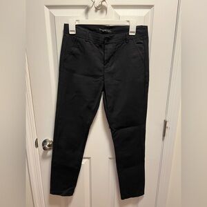 Black Straight Leg Pants
